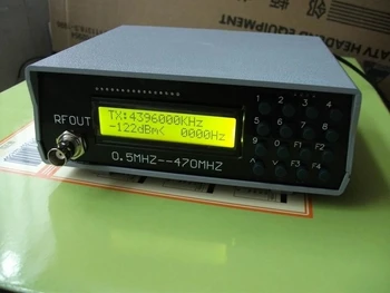 0.5 Mhz-470 MHz RF Sinyal Jeneratörü Metre Cihazı FM Radyo walkie-talkie hata ayıklama dijital CTCSS sinyal çıkışı