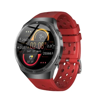 1.28 inç Tam Renkli Dokunmatik Ekran Spor Smartwatch Spor İzci Bilezik Su Geçirmez Bayan Erkek akıllı saat Android ıOS İçin Sıcak