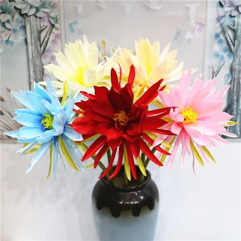 1 adet Epifani yapay çiçek ev düğün parti dekorasyon yol rehberi bitki çiçek dıy aranjman malzemesi