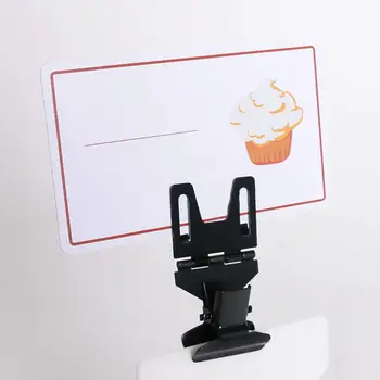 10 Adet Kullanışlı Fiyat Etiketi Klip Mini Etiket Tutucu İstikrarlı Fiyat etiket kağıdı Kart teşhir tabelası Tutucu Ekran