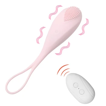 10 Hızları Kadınlar için Seks Oyuncakları Titreşimli Yumurta kurşun vibratör Klitoris Stimülatörü Kablosuz Uzaktan Kumanda Vajinal Masaj Topu