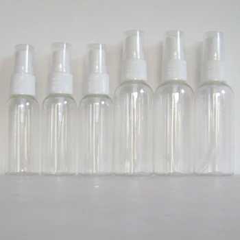 100 adet 30ml sprey şişesi kozmetik toptan parfüm sprey şişesi, şeffaf 1 oz plastik sprey şişeleri, 30 ml pompa sprey şişeleri