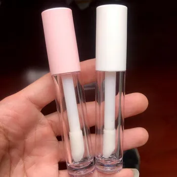 100 adet Boş dudak parlatıcısı tüp Mini Doldurulabilir Şişe Dudak Parlatıcısı Örnek dudak balsamı şişe konteyner Güzellik Aracı