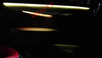 11 Renkli Led Araba Kapı Dashboard Ayak Atmosfer Lambası BMW İçin X5 F15 X6 F16 X5M F85 X6M F86 Ortam Işığı dekoratif Şerit