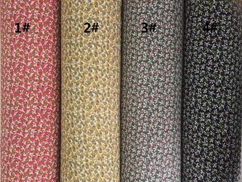 145 cm genişlik Paris ınci Şifon kumaş küçük çiçekler desen etek takım elbise CH01-132