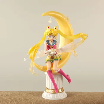15 cm Japon Karikatür Anime Sailor Moon Aksiyon Figürleri Oyuncaklar PVC Model Bebekler Dekorasyon Çocuklar İçin Hediyeler