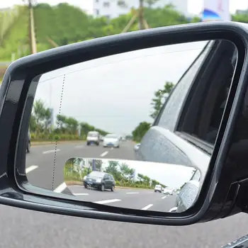 2 Adet 360 Derece Dönen Yapıştırıcı Evrensel Araba Geniş Açı Yüksek Netlik Dikiz Aynası Araba Aksesuarları
