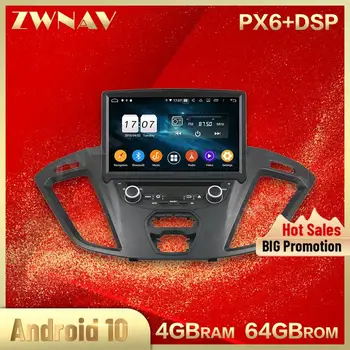 2 din Android 10.0 ekran Araba Multimedya oynatıcı Ford Transit 2016 İçin Video radyo stereo GPS navi başkanı ünitesi Ses stereo