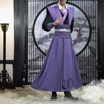 2020 Mo Dao Zu Shi Jiang Cheng Çocuk Cosplay Grandmaster Antik kostüm Yetişkin Yeni Kıyafet