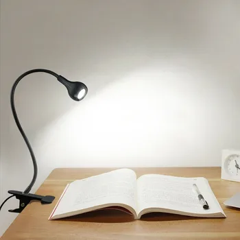 2020 Yeni Esnek Katlanabilir Göz Koruması Okuma Kitap ışıkları LED Esnek USB Okuma ışıklı uyarı işareti-On Yanında yatak masası masa lambası