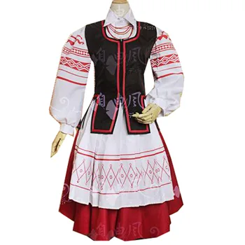 2021 Eksen Güçleri Hetalia APH Cosplay Kostüm Belarus Natasha Seks Ters Cosplay Elbise
