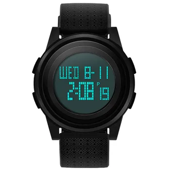2021 Moda Spor erkek dijital saat es Çok Fonksiyonlu Su Geçirmez dijital saat Erkekler için Kol Saati Erkek Relogio Masculino