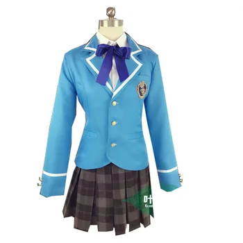 2021 Topluluk Yıldız Yumenosaki Özel Akademisi Mavi okul üniforması Cosplay Kostüm