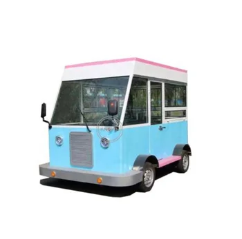 2022 Mini Benzersiz Gıda Sepeti Dondurma Özelleştirilmiş Hot Dog Kiosk Mobil elektrikli gıda kamyonu