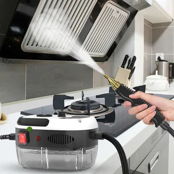 2500W Yüksek Sıcaklık Ve Yüksek Basınçlı buharlı temizleme Makinesi Mutfak Davlumbaz Yağ Kirliliği Temizleme Makinesi Dezenfeksiyon