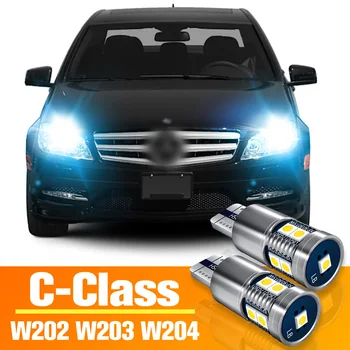 2x LED park lambası Gümrükleme Ampul Aksesuarları Mercedes Benz C Sınıfı İçin W202 W203 W204 2005 2006 2007 2008 2009 2010 2011 2012