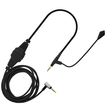 3.5 mm mikrofon sopası Ses Kablosu için MODA Crossfade M-100 LP LP2 M-80 V-80 Oyun Kulaklık PS4 Bir