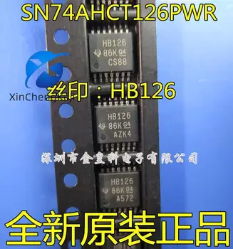 30 adet orijinal yeni SN74AHCT126PWR serigrafi HB126 TSSOP14 mantık sürücüsü