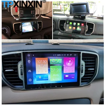 4 + 64G DSP Araba Radyo 2 Din Stereo Alıcısı Android 10.0 KİA SPORTAGE 2016 İçin GPS Navigasyon Multimedya Oynatıcı Kaydedici Kafa Ünitesi