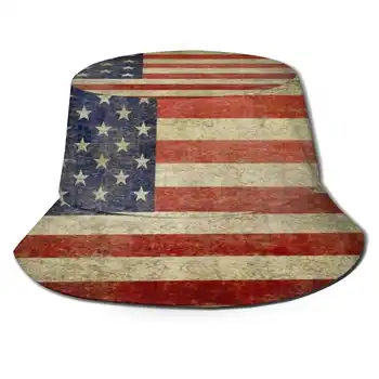 4 Temmuz Hediyeleri-Amerikan Bayrağı - Amerika Birleşik Devletleri Yaşlı Sıkıntılı Soluk Eski Zafer Yıldız Spangled Banner-Vatanseverlik Günü