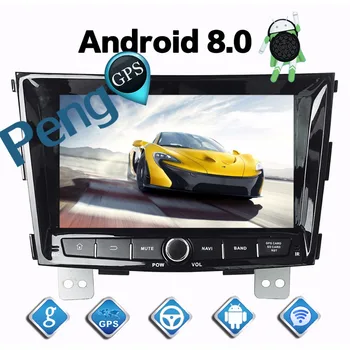 4G + 32G Octa Çekirdek 2 Din Stereo Android 8.0 Araba Radyo için SsangYong Tivoli 2014 GPS Navigasyon CD DVD Oynatıcı Bluetooth ana ünite