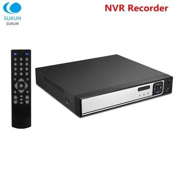 4K CCTV Gözetim NVR 9CH 16CH XMeye APP hareket dedektörü Güvenlik Ağı Video Kaydedici 8MP IP Kamera Sistemi