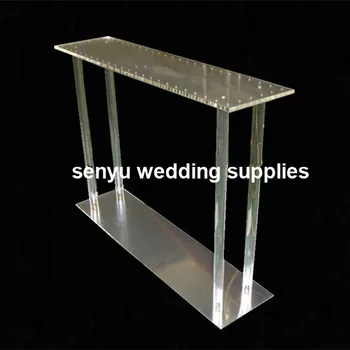 5 adet) akrilik kristal Arka Planında çiçek standı Düğün Zemin parti için kağıt çiçek standı masa Arka Plan