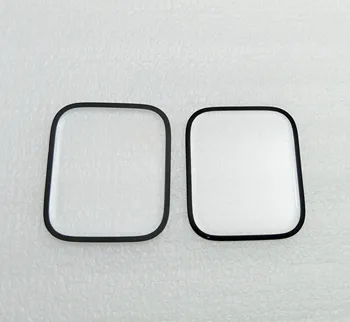 5 adet ön dış cam lens + oca tutkal Apple İçin İzle Serisi 7 8 41mm 45mm LCD Dış Cam Panel Onarım Değiştirme