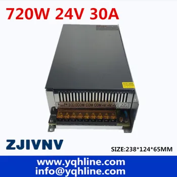 720W 24V 30A Anahtarlama Güç Kaynağı DC 24V gerilim trafosu Led Şerit için led ışık ekran billboard endüstriyel ekipman