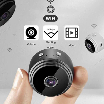 A9 Mini Kamera Kablosuz WiFi IP Ağ Monitör Güvenlik Kamera HD 1080 P Ev Güvenlik P2P WiFi Gözetim Gizli Kamera