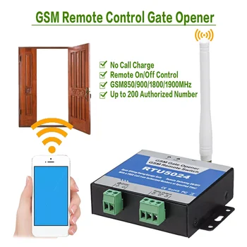 ABD Plug RTU5024 GSM Kapısı Açıcı Röle Anahtarı Kablosuz uzaktan kumandalı kapı Erişim Kapısı Açacağı Ücretsiz Çağrı 850/900/1800/1900MHz