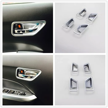 ABS Krom İç Kapı Kolu kase kapağı Sticker Trim Suzuki Vitara 2015 İçin 2016 2017 2018 2019 2020 Araba Styling Aksesuarları