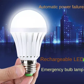 Akıllı Ampul Led Ampul E27 Şarj Edilebilir acil durum led ışığı Ampul E27 Lamba Sihirli Ampul Ev Aydınlatma Lambası