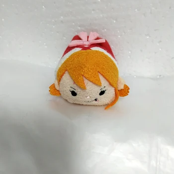 Anime Nami 8 cm Kolye Bebek doldurulmuş oyuncak Yumuşak Peluş # 9577 Çocuk noel hediyesi