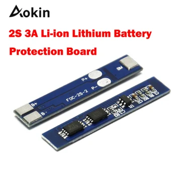 Aokin 2S 3A Li-ion Lityum Pil 7.4 8.4 V 18650 Şarj koruma levhası İçin BMS PCM Li-İon Lipo pil hücresi Paketi Dıy Kiti