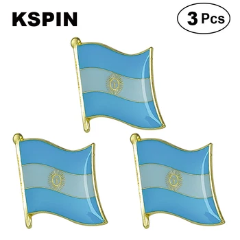 Arjantin Yaka Pin Broş İğne Bayrağı rozeti Broş Rozet