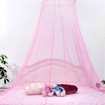 Asılı Çocuklar Bebek Yatak Kubbe Yatak Gölgelik Pamuk Cibinlik Yatak Örtüsü Perde Bebek Çocuk Odası Ev Dekor İçin
