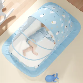 Bebek Cibinlik Bebek Yurt Anti-sivrisinek Tam kapak Katlanabilir Bebek Yenidoğan çocuk Yatağı Dipsiz Evrensel Cibinlik