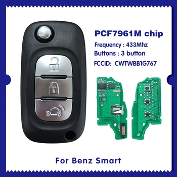 Benz Akıllı 433 MHZ için PCF7961M CWTWBB1G767 CN002028