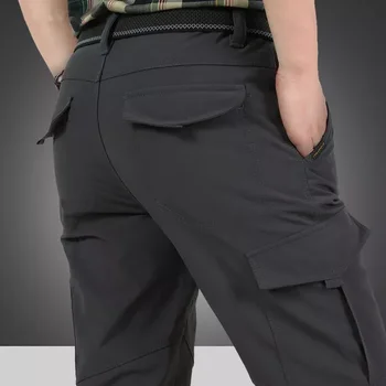 Birçok Cepler Dayanıklı Rahat Kargo Pantolon Giyim su Geçirmez pantolon Askeri Taktik Yeni Şehir Pantolon Erkek SWAT Mücadele
