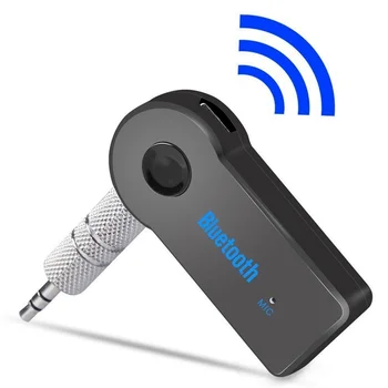 Bluetooth Alıcısı 3.5 mm arabirim adaptörü 4.0 Aux Araba Bluetooth Ses Alıcısı Dönüştürücü Kulaklık, Cep Telefonu, Arabalar