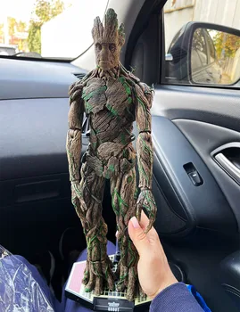 Büyük boy 42cm Süper Kahraman Guardians Galaxy Boom Adam ağaç adam Aksiyon Figürü heykeli Koleksiyonu modeli hediye