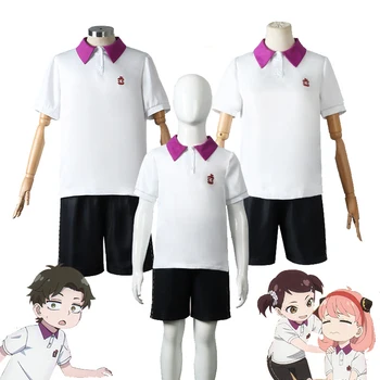 CASUS×AİLE Anime Forması Anya Forger Damian Desmond Becky Blackbell Cosplay Kostüm Günlük Spor Ebeveyn-Çocuk Kostümleri