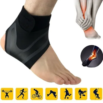 Destek Çorap Kol Ayak Bileği Sıkıştırma Anti Burkulması Topuk Kapak Erkekler İçin Koruyucu Şal Kadın Ayak Bakımı Araç Sol/Sağ Ayak 