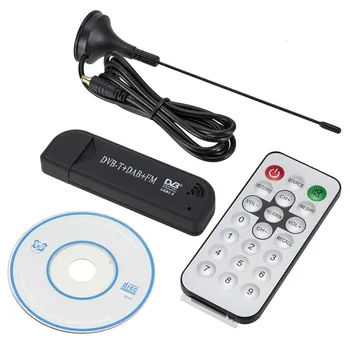 Dijital TV çubuk mini PC USB 2.0 DVB-T DAB FM anteni Alıcısı Mini SDR Video Dongle Ev Televizyon Oyun Dekorasyon