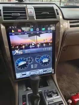 Dikey Ekran Araba Radyo GPS Navigasyon LEXUS GX400 / GX460 2010-2019 Tesla tarzı Multimedya DVD oynatıcı Autoradio Stereo