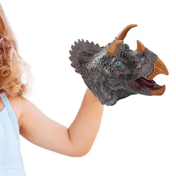 Dinozor el kuklaları Dinozor Kafa Kuklaları Çocuklar İçin İnteraktif kukla Dino Oyuncak Çocuklar İçin Hayvan Kuklaları Ebeveyn-çocuk