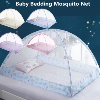 Dipsiz çocuk Cibinlik cibinlik Bebek Kubbe Ücretsiz Kurulum Taşınabilir Katlanabilir bebek yatağı Çocuk cibinlik Çadır