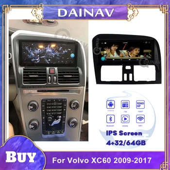 Dokunmatik Ekran Android Araba Multimedya Video Oynatıcı Stereo Volvo XC60 2009-2017 İçin Araba Radyo DVD GPS navigasyon