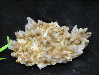 Doğal Mineral Kristal Kuvars Phantom Küme Numune Doğal Taşlar Ve Mineraller